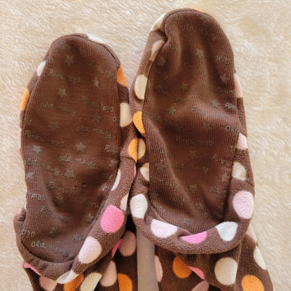 OLD NAVY Pajamas Baby Girls 2T Toddler Snug Fit Sleeper Footed Polka Dots - Picture 6 of 9